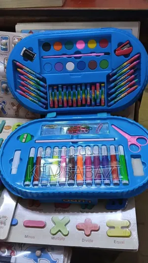 75-Piece Space-Themed Children's Art Set