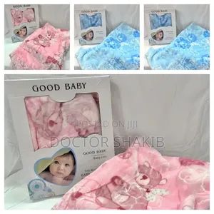 Good Baby Knitted Raschel Baby Blanket