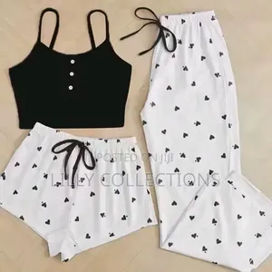 Three Pieace Night Wear Available