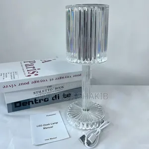 Rechargeable Acrylic Crystal Table Lamps
