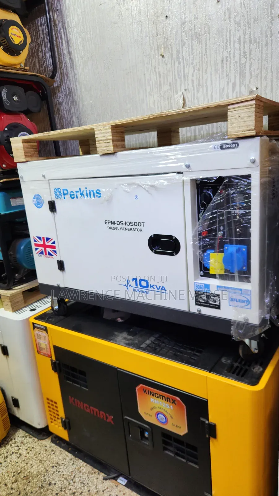Single Phase Perkins Diesel Generator 10kva
