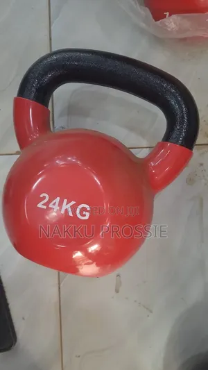 Coated Cast Iron Kettlebell