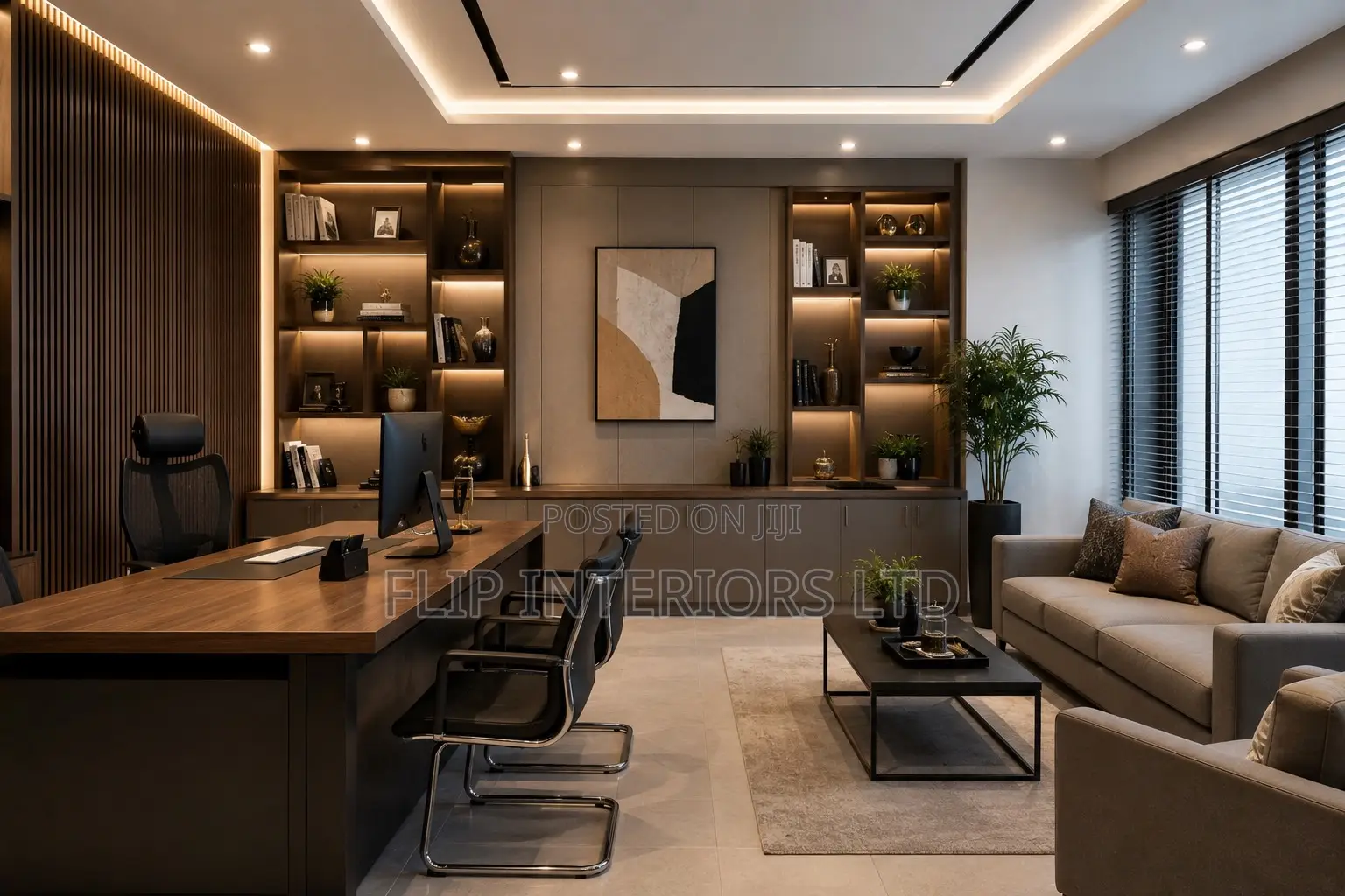 Contemporary Home Office Interior Solutions