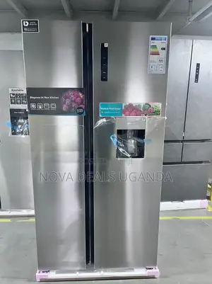 Pixel 692l Side By Side Refrigerator Silver With Water Dispenser