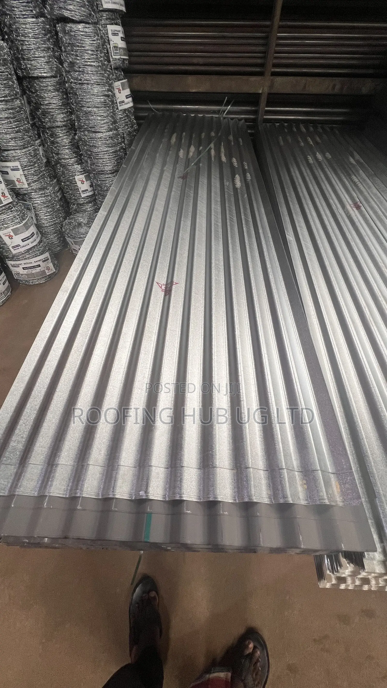 Alluzinc 30gauge White ( Iron Sheets )