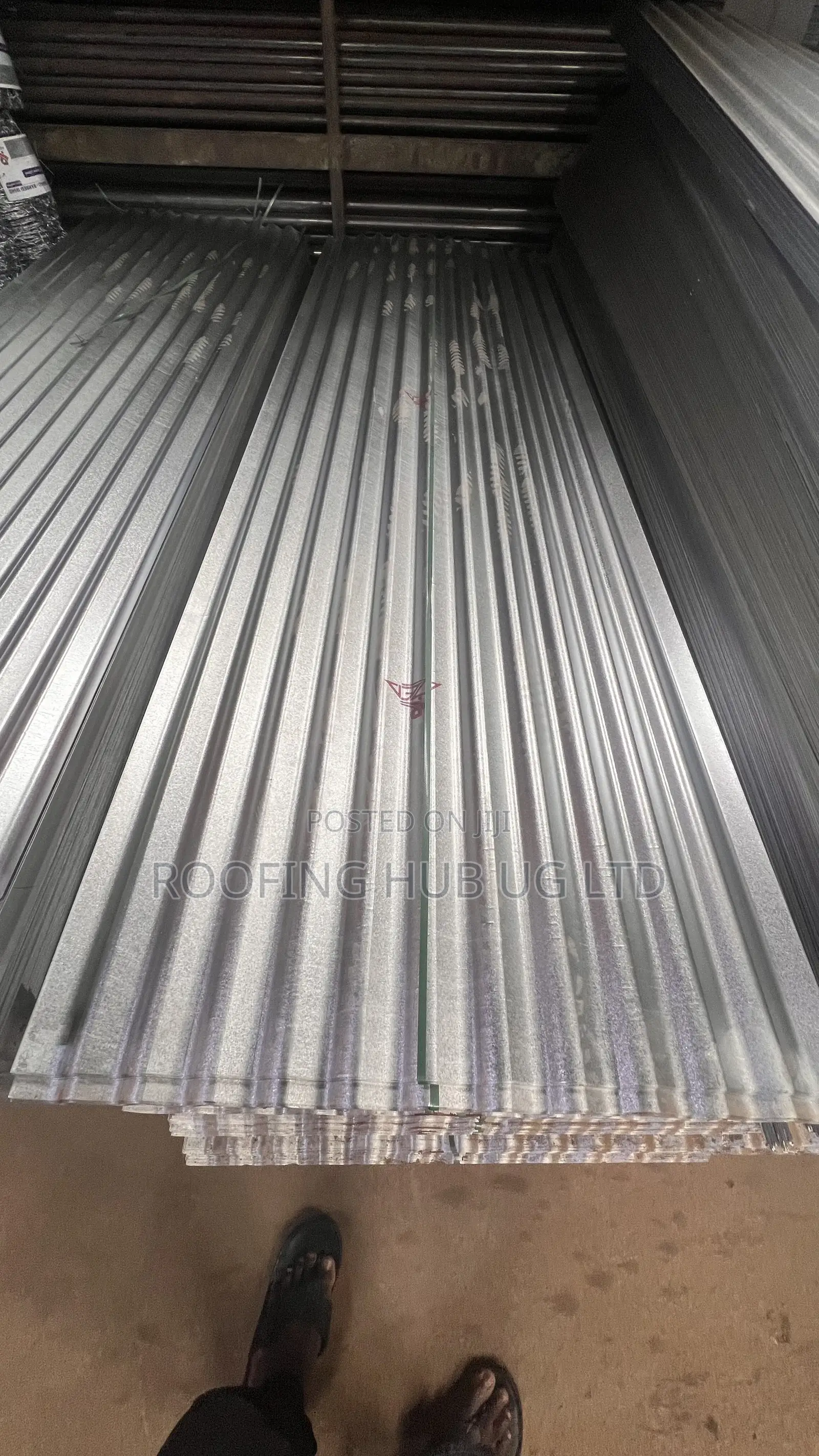 Alluzinc 30gauge White ( Iron Sheets )
