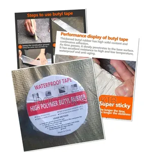 High Polymer Butyl Rubber Waterproof Tape