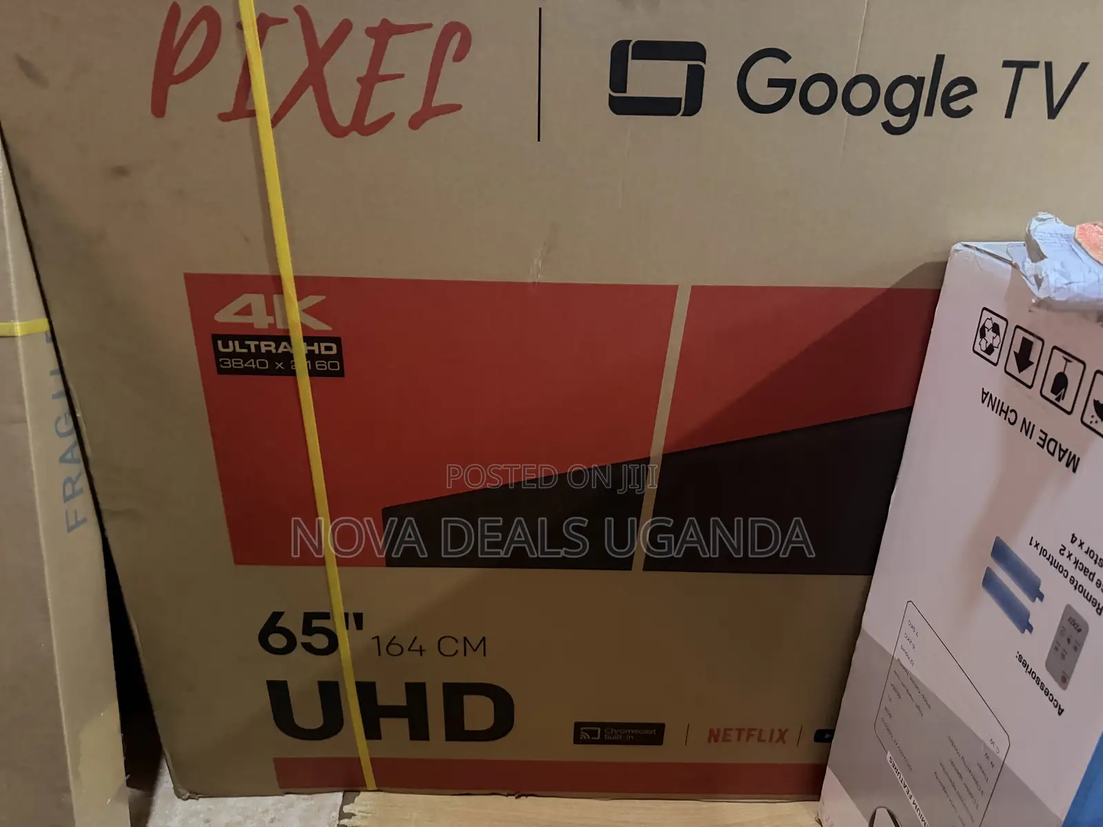 New Pixel 65 Inch Smart Android Frameless Tv