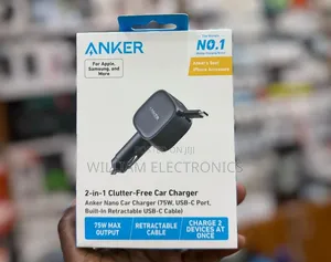Anker 2in1 Clutter-Free Car Charger