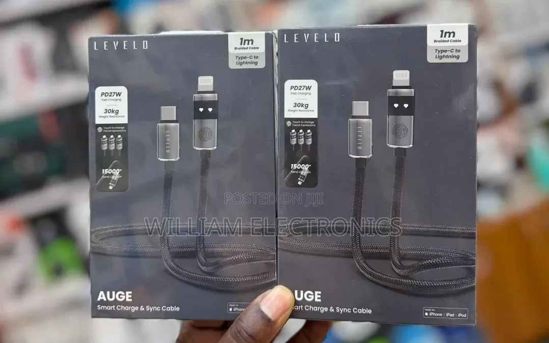 Levelo Auge Smart Charge Sync Cable for Type C to Lightning Devices