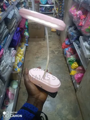 Usb Rechargeable Led Desk Lamp With a Clamp.]