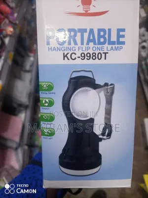 Portable Hanging Flip One Lamp Rechargeable, Solar Andled Emergency
