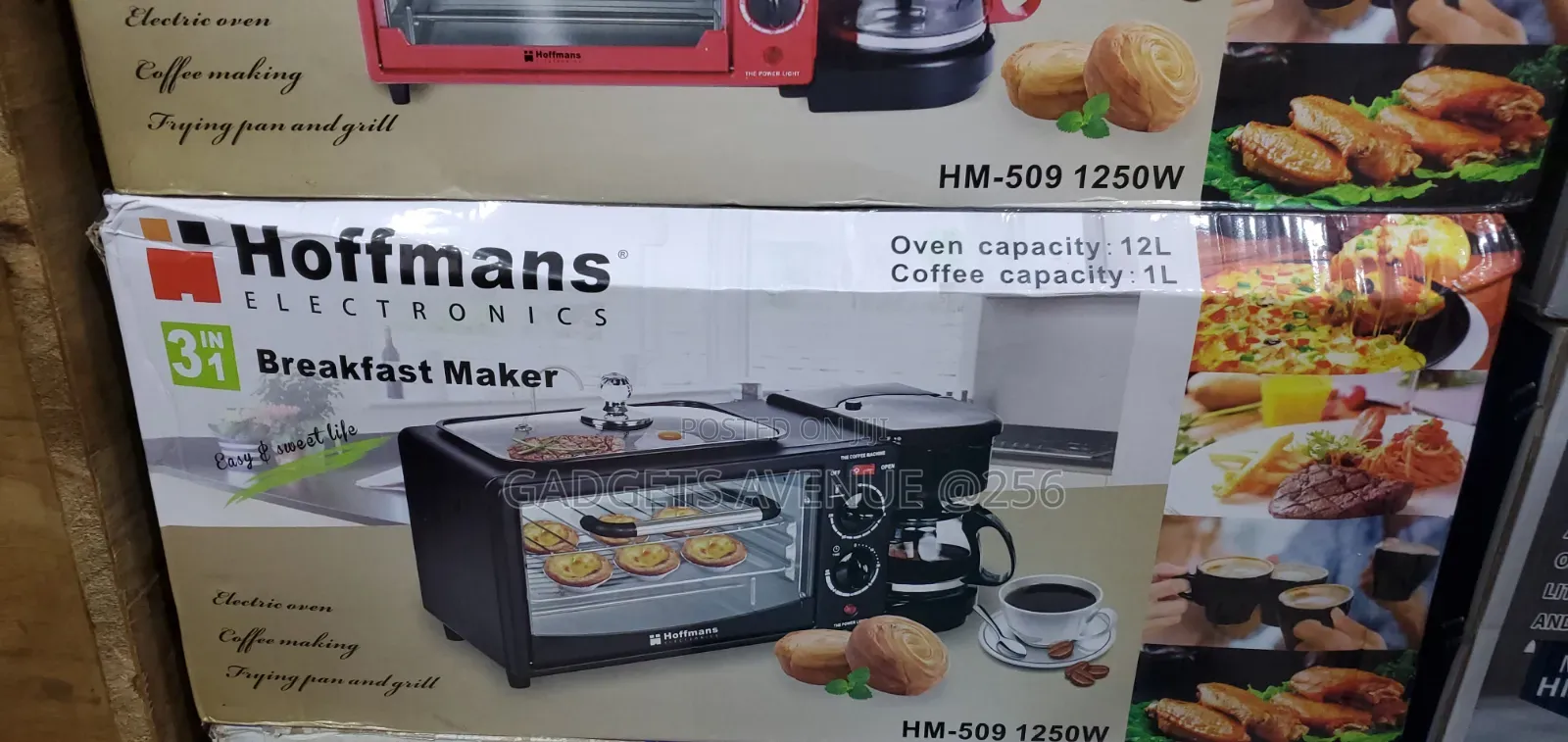 Hoffmans Electronics 3-in-1 Breakfast Maker