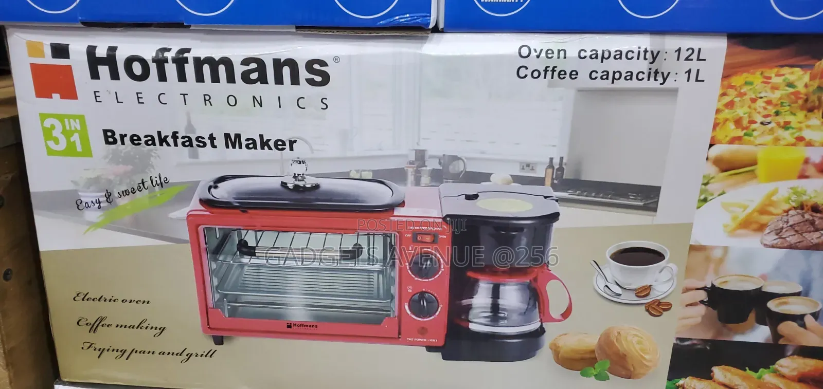 Hoffmans Electronics 3-in-1 Breakfast Maker
