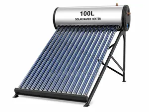 100l Solar Water Heater Vacuum Tube Hot Water System Installation