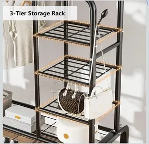 Heavy Duty Metal Clothing Rack