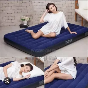 Intex Inflatable Mattress 4 by 6 With a Pump
