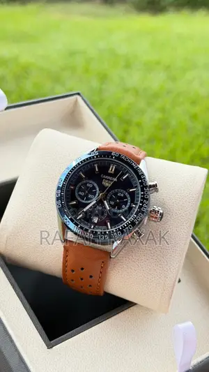 Original Men’S Carrera Brown Strap Wrist Watch