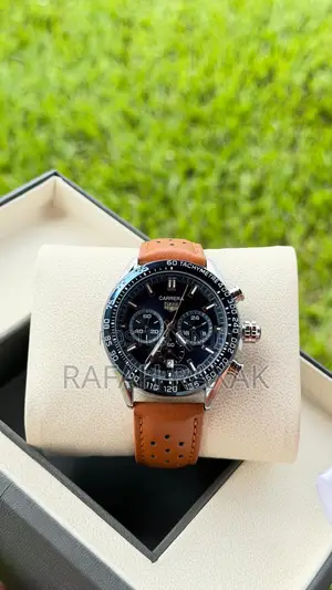 Original Men’S Carrera Brown Strap Wrist Watch
