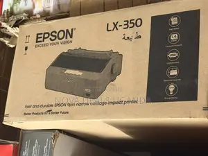 Epson Lx-350 Dot Matrix 9-Pin Printer Wired Office Printer Black