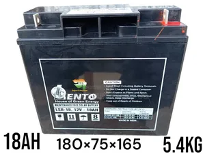 SMF Battery Lento 18ah/12volts