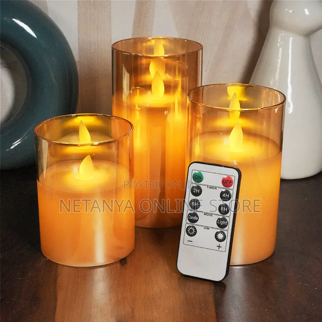 3pcs Decor Candle Set