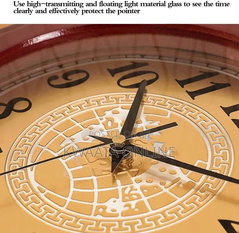 Luxury Nautical Ship Wheel Clock Anchor Wall Decor Wood Quartz Style