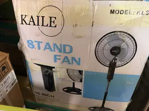 Kaile 16 Inch Stand Fan Adjustable Height Electric Cooling Fan