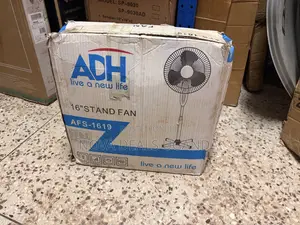 Adh 16 Inch Electric Stand Fan Adjustable Height Energy Saving Fa