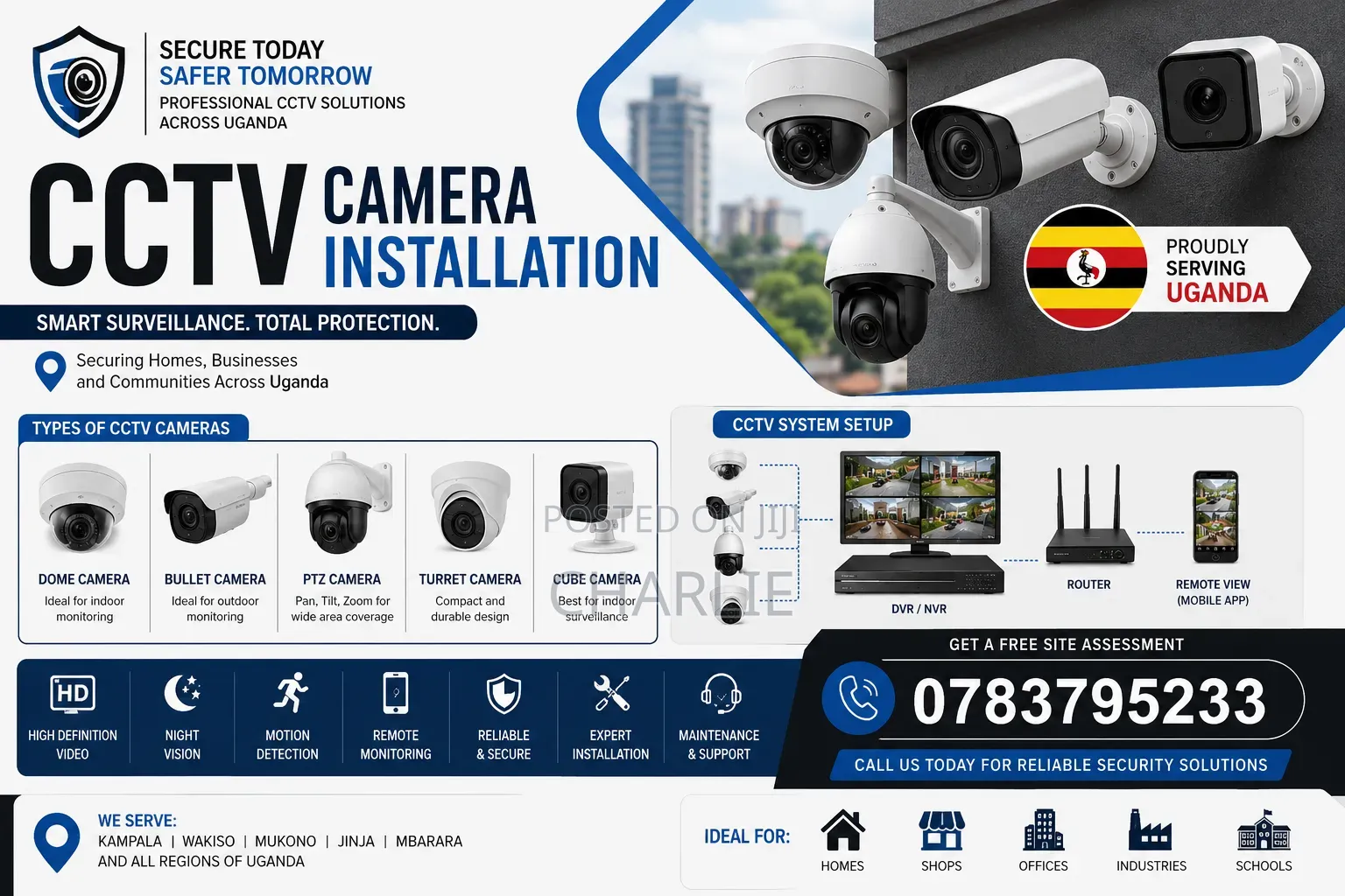 CCTV Camera Installation Setup