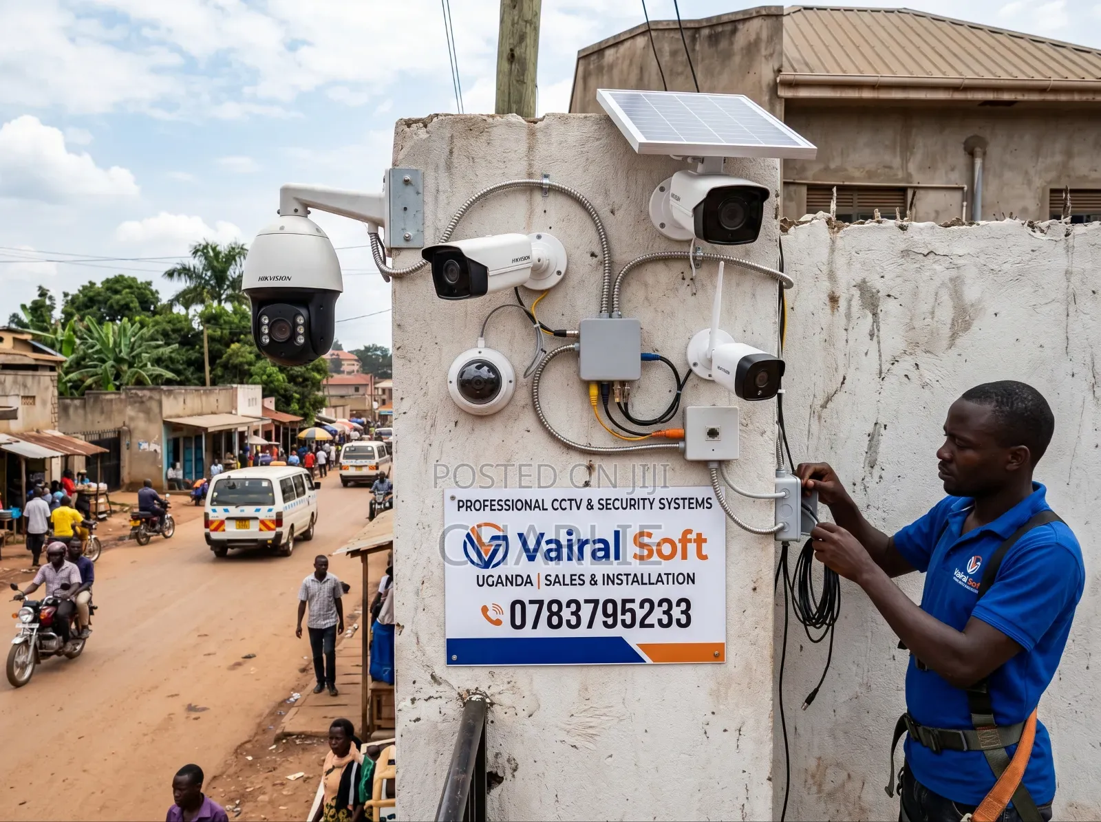 CCTV Camera Installation Setup