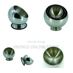 Stainless Steel Sloping Bowl With Base Bar Wine and Beer Ice Bucket
