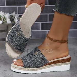Platform Slippers Women's Shoes