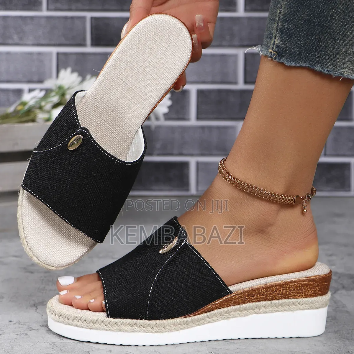 Platform Slippers Women's Shoes