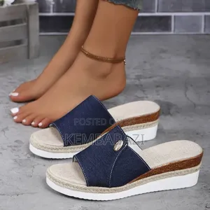 Platform Slippers Women's Shoes