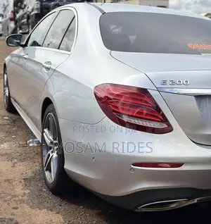 Mercedes-Benz E200 2018 Silver