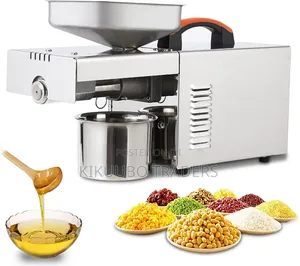 Oil Press Machine, Automatic Cold Hot Electric Oil Press Extractor,