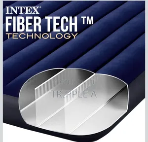 Intex Dura Beam Standard Series Deluxe Single High Air Bed