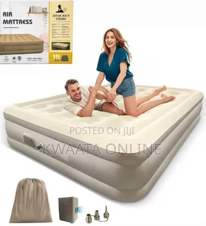 High Density Air Bed Mattress With Built-in Electric Pump, 5x6 or 6×6