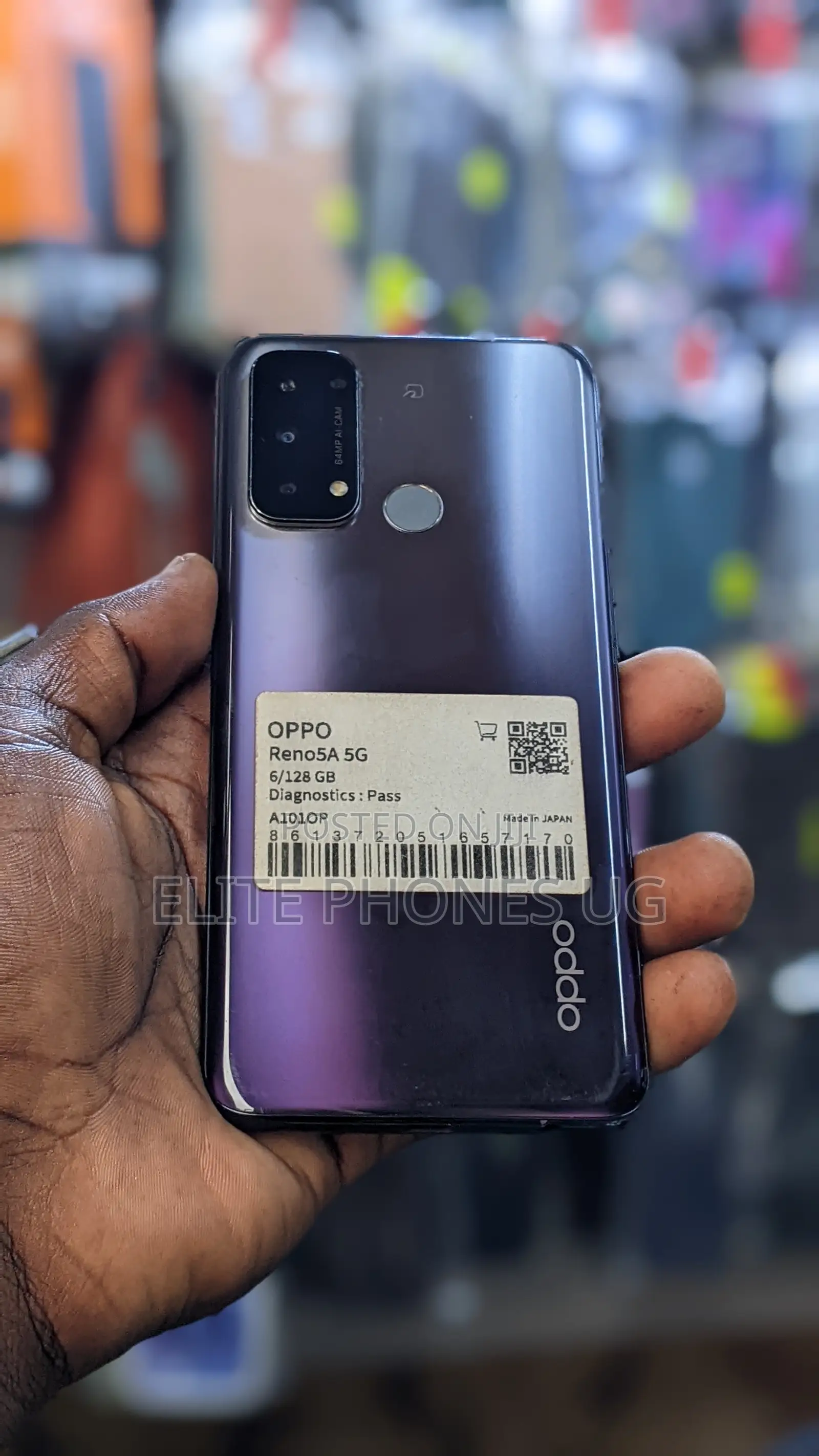 Oppo Reno5 A 128 GB Blue