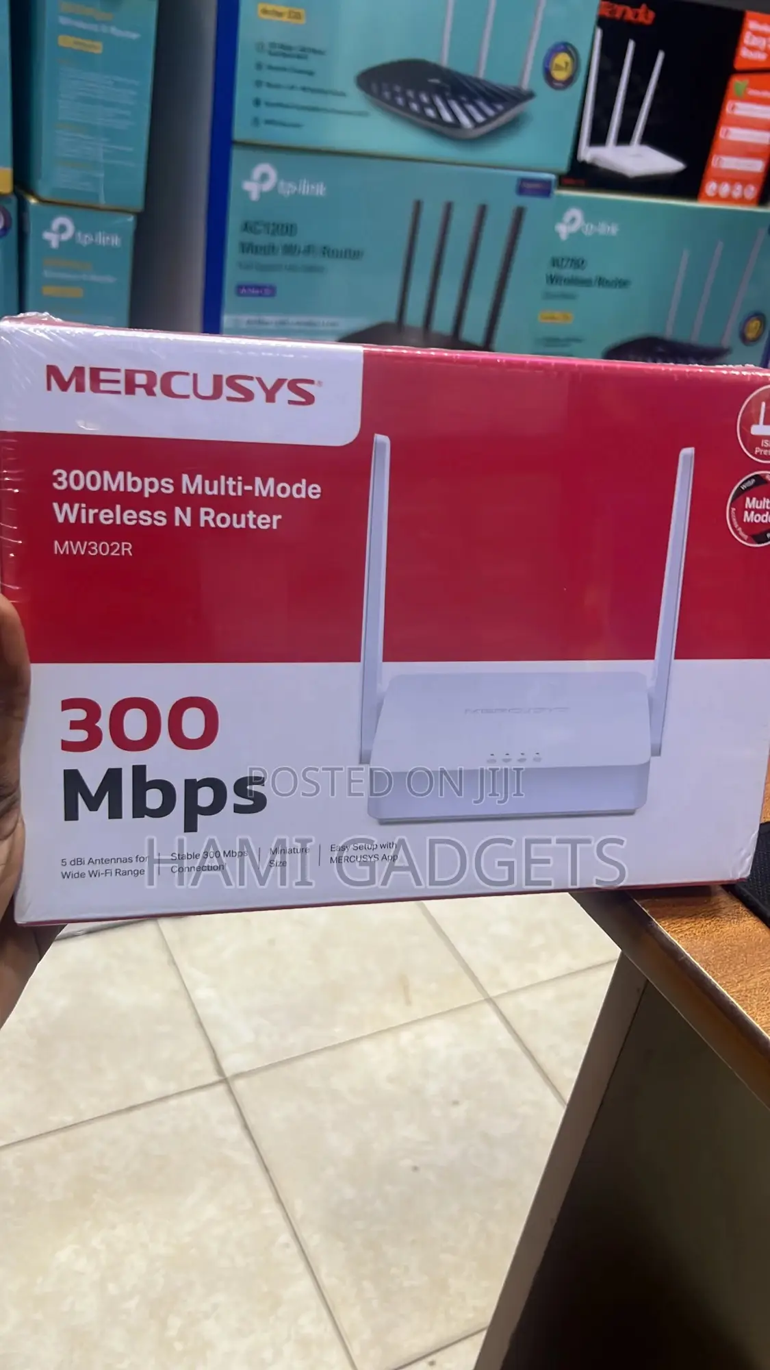 Mercusys 300mbps Wireless 4lte Router Mw302r