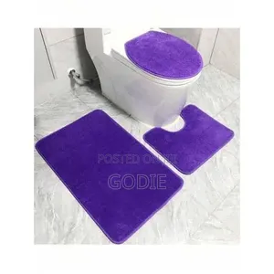 3-Piece Non-Slip Toilet Covers