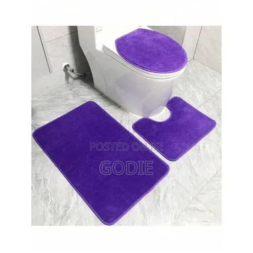 3-Piece Non-Slip Toilet Covers