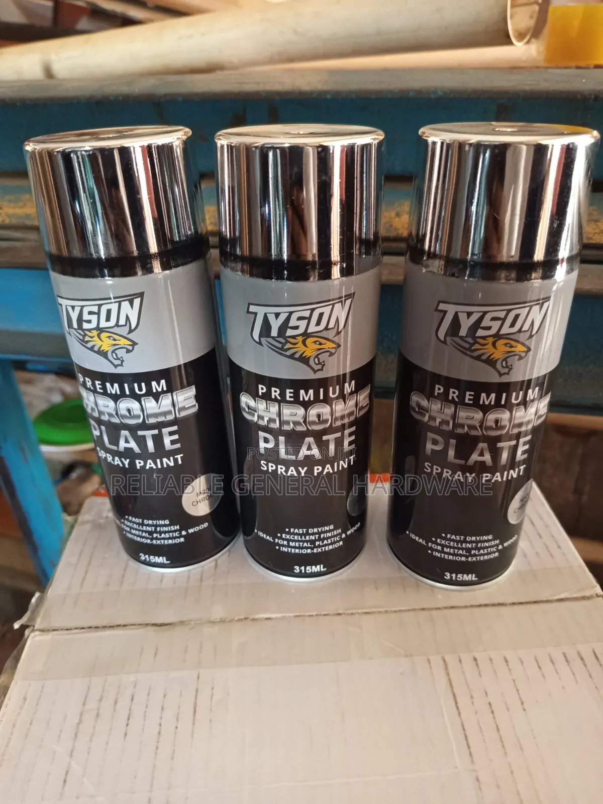 Spray Paint Silver Quick Fast Dry Good Quality 315 Ml