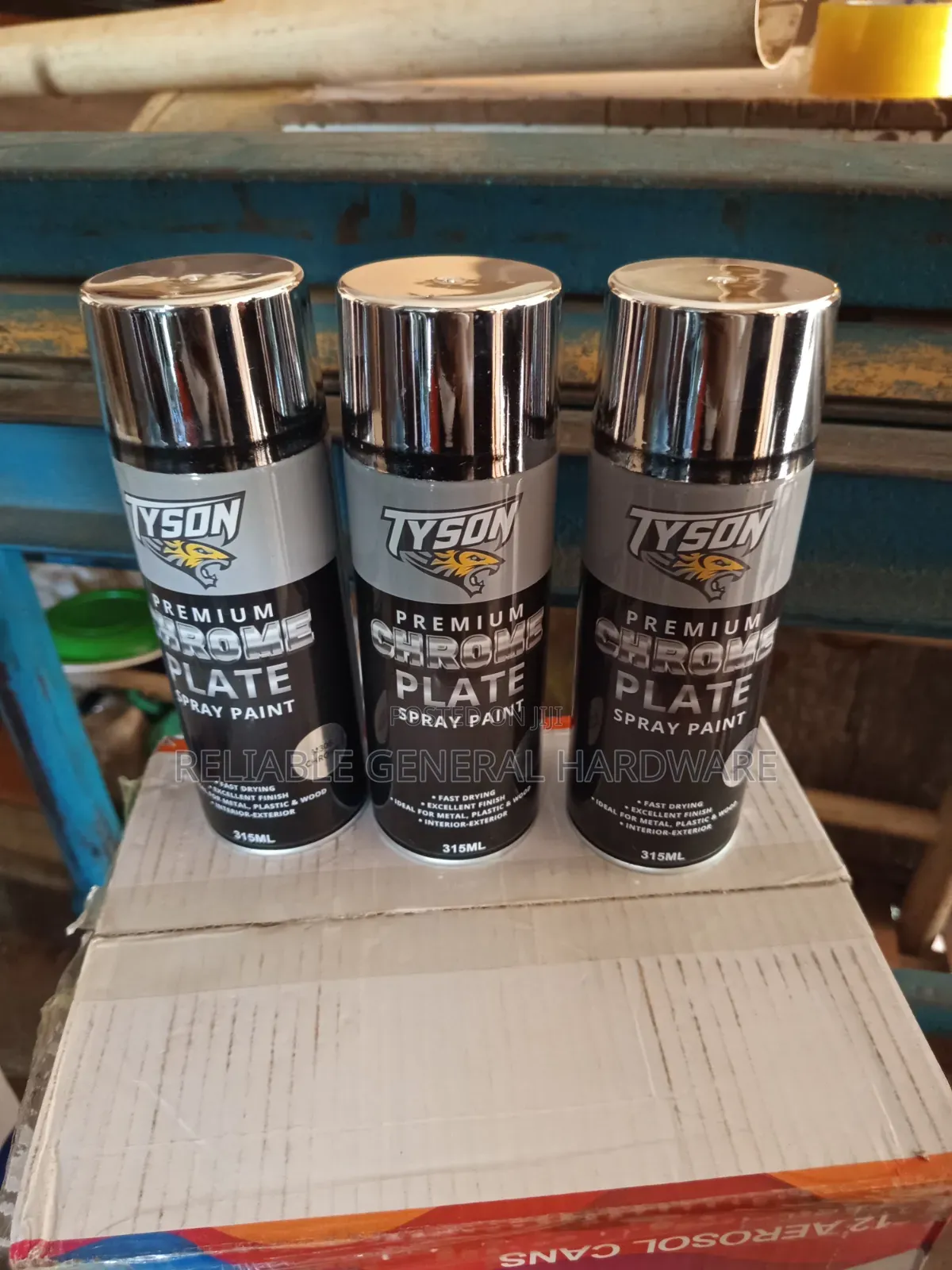 Spray Paint Silver Quick Fast Dry Good Quality 315 Ml