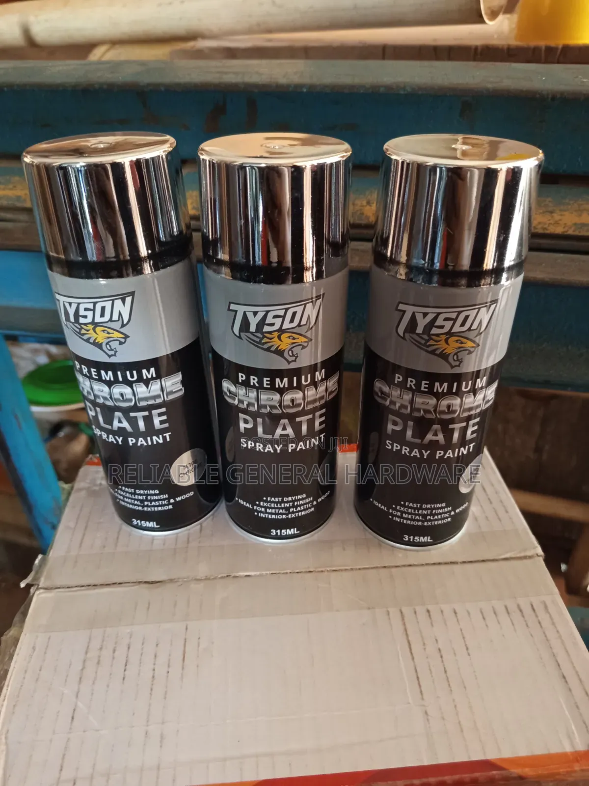 Spray Paint Silver Quick Fast Dry Good Quality 315 Ml