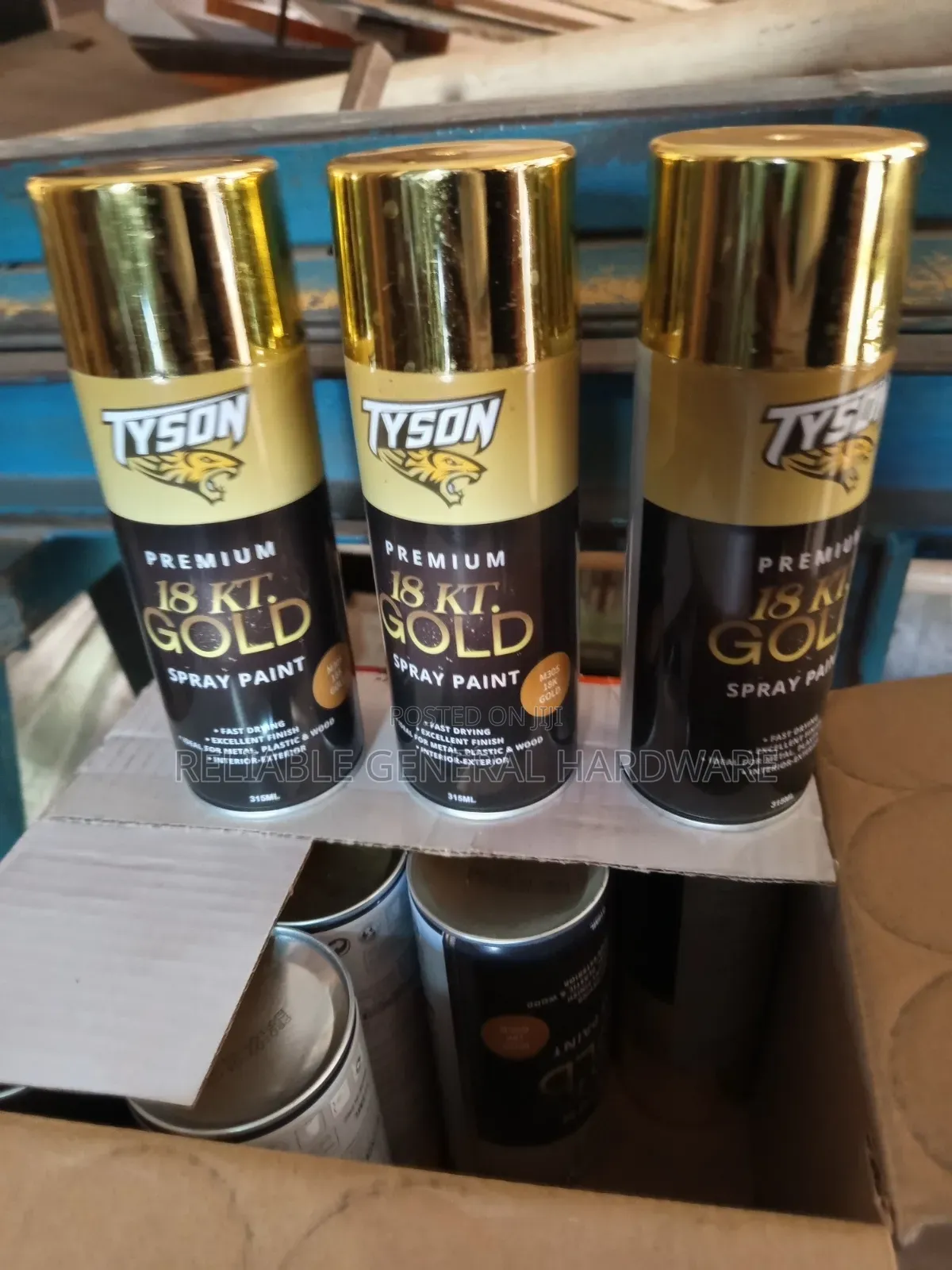 Spray Paint Gold Fast Dry/Quick Dry