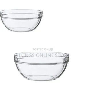Luminarc 22cm Luminarc Glass Salad/Fruit Bowl-Colourless