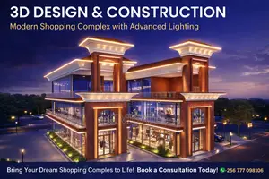 Modern Shopping Complex — 3d Design + Construction Package”