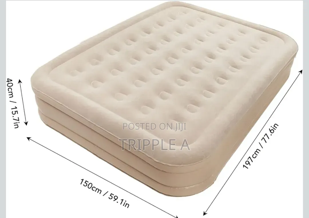 Built -in - Air Pump Automatic Inflatable Air Cushion Bed